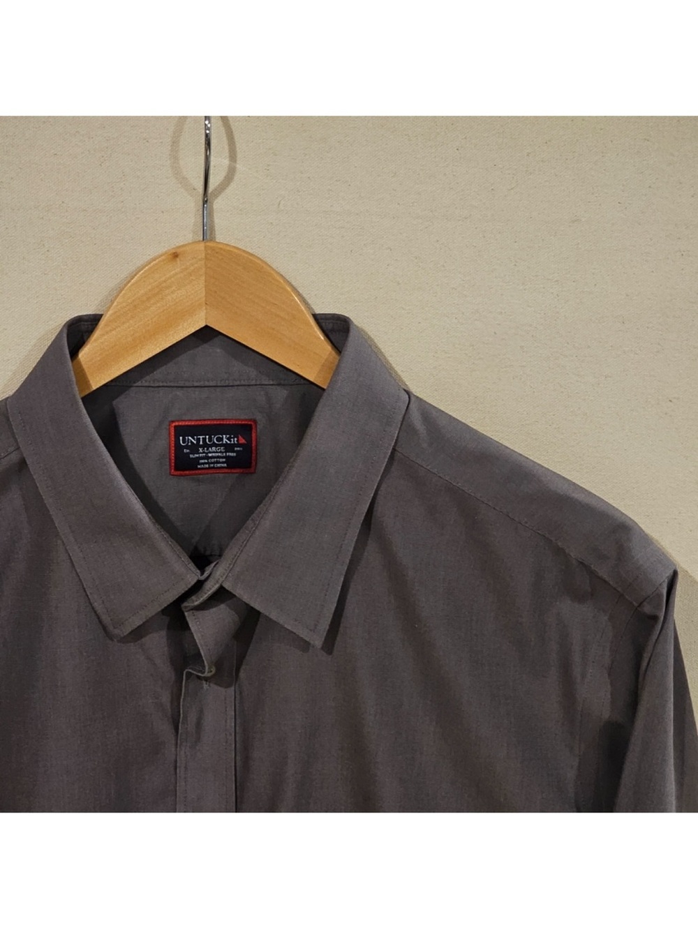 UNTUCKit Slim Fit Wrinkle Free Button Down XL